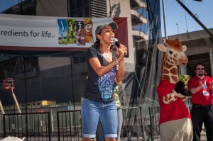 Actress, co-author of My Brother Charlie and Autism Speaks National Board Member Holly Robinson Peete at Los Angeles Walk Now for Autism Speaks on Saturday, April 20, 2013 at the Rose Bowl in Pasadena. The 2013 LA Autism Walk hosted 40,000 attendees, raised over $1.8M for autism and is the largest autism walk in the country. Photo by Efong Chiu
