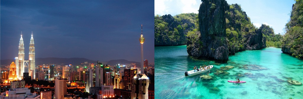 From the towering Petronas in Kuala Lumpur to the pristine lagoons of Palawan the tour packages for six nights in less than $2,000 are a bargain that include hotel accommodations, travel and hotel transfers, admission fees and breakfasts. For more information about these tours, please call 310-327-5143 or 714-202-8690 or you may visit www.travelinternational.net.