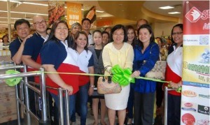 ribbon-cutting ceremony by Consul General Maria Hellen Barber De La Vega "Barkadahan Fair" at Seafood City, Chula Vista, California