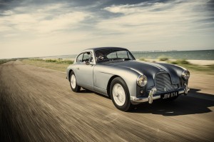 This 1954 Aston Martin DB 2/4 Mk I Vantage inspired Ian Fleming as he was writing the James Bond novel “Goldfinger.” ©COYS
