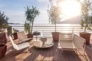 The project includes Dukley Gardens, "Dukley Residences: Modern Living at Old Town Budva" and the Budva Marina. ©Dukley